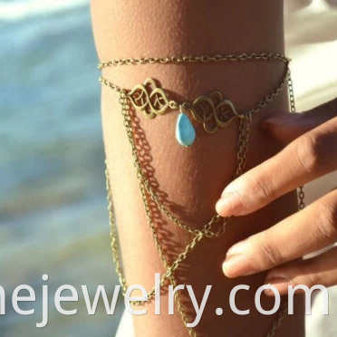 Chain Tassel Upper Arm Bracelet